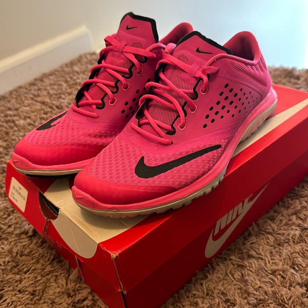 Hot Pink Nike Running shoe